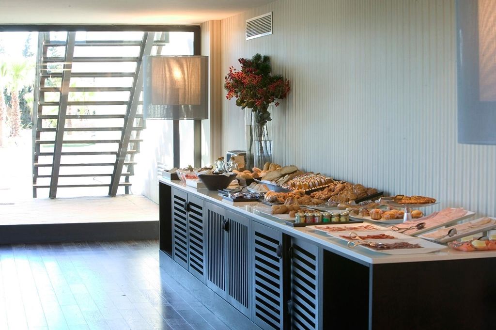 Hotel Encinar De 소토그란데 레스토랑 사진